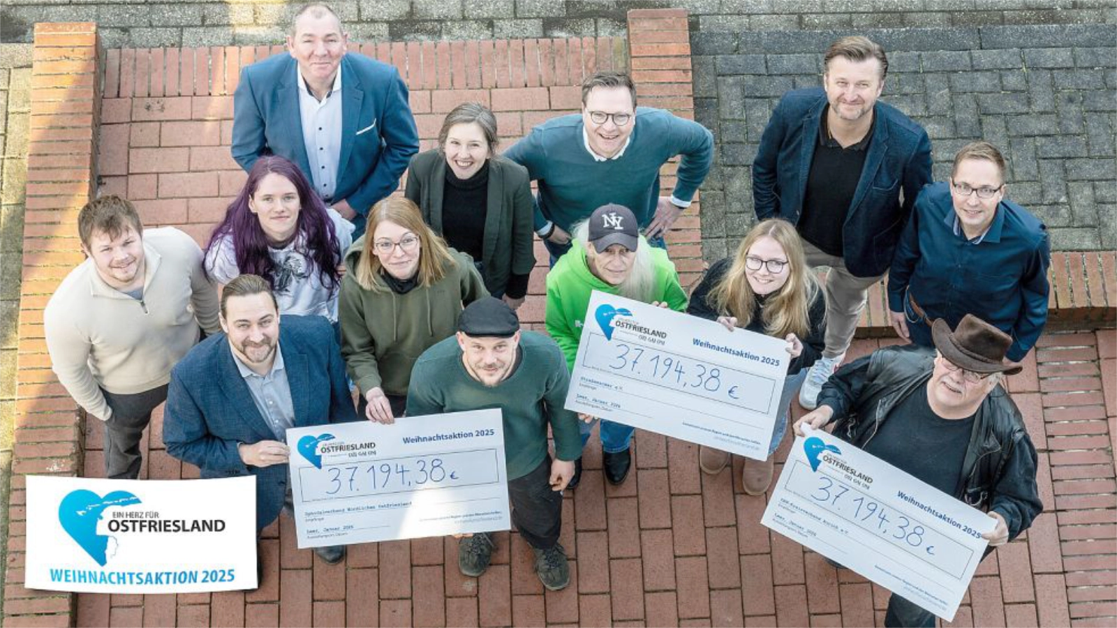 Ein Herz für Ostfriesland - Weihnachtsaktion 2025 zur Unterstützung von Obdachlosen und gegen Altersarmut